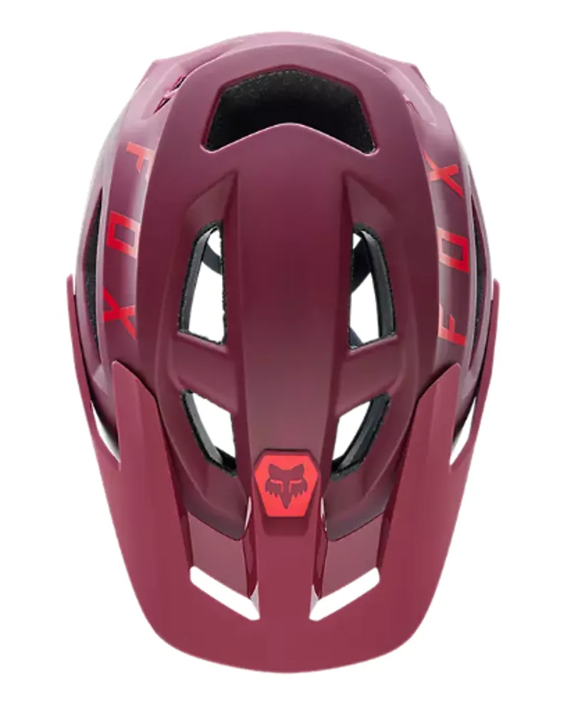 Fox Racing Speedframe Helmet in Bordeaux -4